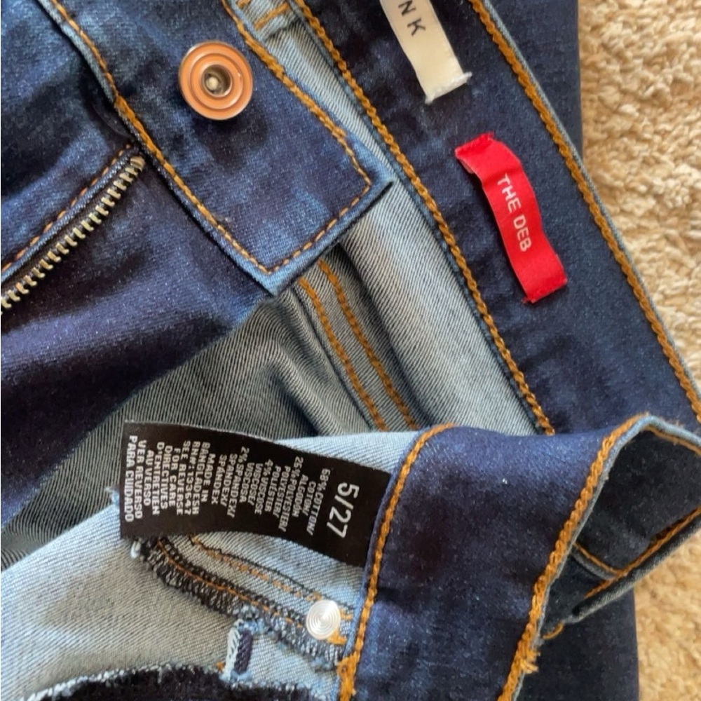 Celebrity Pink Dark Blue Skinny Jeans